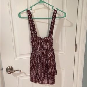 J.CREW Silk Cross Back Tank 0